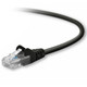 Belkin RJ45 Cat5e Patch Cable, Snagless Molded, 7.6m câble de réseau Noir 7,6 m U/UTP (UTP) - A3L791B25-BLK-S