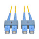 Tripp Lite  câble InfiniBand et à fibres optiques 3 m 2x SC OFNR Bleu, Jaune - N356-03M