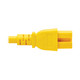 Eaton  câble électrique Jaune 3,1 m Coupleur C14 Coupleur C15 - P018-010-AYW Eaton  câble électrique Jaune 3,1 m Coupleur C14 Coupleur C15 - P018-010-AYW