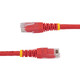 StarTech.com  câble de réseau Rouge 1,8 m Cat6 U/UTP (UTP) - C6PATCH6RD StarTech.com  câble de réseau Rouge 1,8 m Cat6 U/UTP (UTP) - C6PATCH6RD