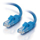 C2G Cat6, 4ft. câble de réseau Bleu 1,22 m U/UTP (UTP) - 03974