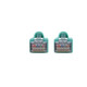 Tripp Lite  câble de réseau Couleur aqua 0,91 m Cat6a S/UTP (STP) - N262-003-AQ