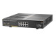 HPE Aruba Networking Aruba 2930F 8G PoE+ 2SFP+ Géré L3 Gigabit Ethernet (10/100/1000) Connexion Ethernet, supportant l'alimentation via ce port (PoE) 1U Gris - JL258A#B2B