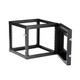 StarTech.com Rack Réseau Mural 8U à 4 Montants, Rack Serveur à Charnières 19" avec Profondeur de Montage 19.8", Rack de Données Mural pour IT/AV/Panneau de Patch/Equipement IT - Conforme TAA - RK819WALLOH
