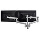 Atdec  support d'écran plat pour bureau 68,6 cm (27") Argent - AWMS-2-D40-F-S