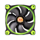 Thermaltake Riing 12 Boitier PC Ventilateur 12 cm Noir, Vert - CL-F055-PL12GR-A