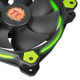 Thermaltake Riing 12 Boitier PC Ventilateur 12 cm Noir, Vert - CL-F055-PL12GR-A