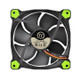 Thermaltake Riing 12 Boitier PC Ventilateur 12 cm Noir, Vert - CL-F055-PL12GR-A