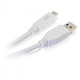 C2G Câble USB-C® vers USB-A SuperSpeed 5 Gbits/s M/M 3 m - Blanc - 28837
