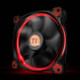 Thermaltake Riing 12 Boitier PC Ventilateur 12 cm Noir, Rouge - CL-F055-PL12RE-A
