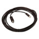 Axis  câble de réseau Noir 5 m Cat6 - 5502-731