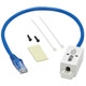Tripp Lite  câble de réseau Bleu 0,457 m Cat6 U/UTP (UTP) - N237-P18N-WHSH