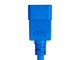 Monoprice  câble électrique Bleu 0,91 m Coupleur C20 Coupleur C13 - 33644