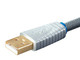 Monoprice  câble USB 2 m USB A USB B Bleu - 33464