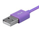 Monoprice  câble USB 3,1 m USB A Micro-USB B Violet - 13934