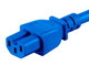 Monoprice  câble électrique Bleu 1,82 m Coupleur C14 Coupleur C15 - 33658