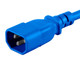 Monoprice  câble électrique Bleu 1,82 m Coupleur C14 Coupleur C15 - 33658
