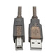 Tripp Lite  câble USB USB 2.0 9,14 m USB A USB B Noir, Translucide - U042-030