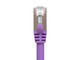 Monoprice  câble de réseau Violet 30,5 m Cat7 S/FTP (S-STP) - 31384