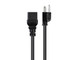 Monoprice  câble électrique Noir 0,91 m NEMA 5-15P IEC C19 - 40072