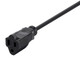 Monoprice  câble électrique Noir 0,3 m NEMA 5-15P NEMA 5-15R - 38785
