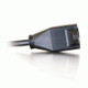 C2G 2ft Outlet Saver 16 AWG Power Extension Cord (NEMA 5-15R to NEMA 5-15P) Noir 0,60 m - 29929