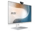 MSI  PC tout en un/station de travail Intel® Core™ i5 i5-1135G7 60,5 cm (23.8") 1920 x 1080 pixels PC All-in-One 8 Go DDR4-SDRAM 256 Go SSD Windows 10 Home Wi-Fi 6 (802.11ax) Blanc - MODERN AM241P 11M-235US