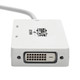 Tripp Lite  câble vidéo et adaptateur 0,15 m Mini DisplayPort DVI-D + VGA (D-Sub) + HDMI Blanc - P137-06N-HDVW