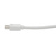 Tripp Lite  câble vidéo et adaptateur 0,15 m Mini DisplayPort DVI-D + VGA (D-Sub) + HDMI Blanc - P137-06N-HDVW