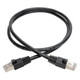 Tripp Lite  câble de réseau Noir 1,22 m Cat6a S/UTP (STP) - N262-004-BK