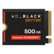 SanDisk Black WD_BLACK SN770M NVMe 500 Go M.2 PCI Express 4.0 TLC 3D NAND - WDS500G3X0G-00CHY0
