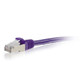 C2G 10ft Cat6 câble de réseau Violet 3,05 m S/FTP (S-STP) - 00906