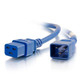 C2G 8ft, IEC320C20/IEC320C19 Bleu 2,4 m Coupleur C20 Coupleur C19 - 17744