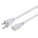 Monoprice  câble électrique Blanc 1,8 m NEMA 5-15P IEC C13 - 43181
