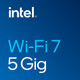 Intel Wi-Fi 7 BE200 Interne WLAN / Bluetooth 5800 Mbit/s - BE200.D2WG.NV