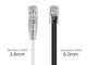 Monoprice 14ft. SlimRun Cat6 UTP câble de réseau Blanc 4,27 m U/UTP (UTP) - 13550