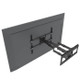 Atdec  support pour téléviseur 2,54 m (100") Noir - AD-WM-9080 Atdec  support pour téléviseur 2,54 m (100") Noir - AD-WM-9080