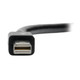 Tripp Lite  hub & concentrateur Mini DisplayPort Noir - B155-003-DP-V2