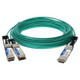 AddOn Networks  câble InfiniBand et à fibres optiques 10 m QSFP56 2xQSFP56 Vert, Gris - Q56-2Q56-200GB-AOC10MIBLZ-AO