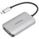 Targus  adaptateur graphique USB 3840 x 2160 pixels Argent - ACA960USZ