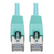 Tripp Lite  câble de réseau Couleur aqua 4,57 m Cat6a S/UTP (STP) - N262-015-AQ
