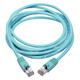 Tripp Lite  câble de réseau Couleur aqua 4,57 m Cat6a S/UTP (STP) - N262-015-AQ