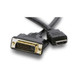 AG Neovo CB-01 1,8 m HDMI DVI-D Noir - CB01001100000