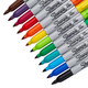 Sharpie  marqueur indélébile Pointe fine Couleurs assorties 12 pièce(s) - 30075PP