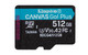 Kingston Technology Carte microSDXC Canvas Go Plus Gen4 200 Mo/s A2 U3 V30 512 Go + adaptateur - SDCG4/512GB