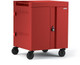 Bretford Cube Classe mobile de charge et de gestion Rouge - TVC32PACSC-RED