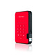 iStorage diskAshur2 256-bit 2TB USB 3.2 secure encrypted solid-state drive - Red - IS-DA2-256-SSD-2000-R