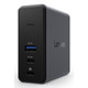 Lenovo  station d'accueil Avec fil USB 3.2 Gen 2 (3.1 Gen 2) Type-C Gris - 40BD0065US