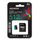 ADATA Premier Pro 512 Go MicroSDXC Classe 10 - AUSDX512GUI3V30SA2-RA1