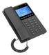 Grandstream Networks  téléphone fixe Noir 2 lignes LCD Wifi - GHP631W
